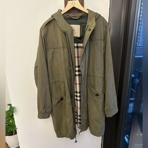 Green Burberry Jacket